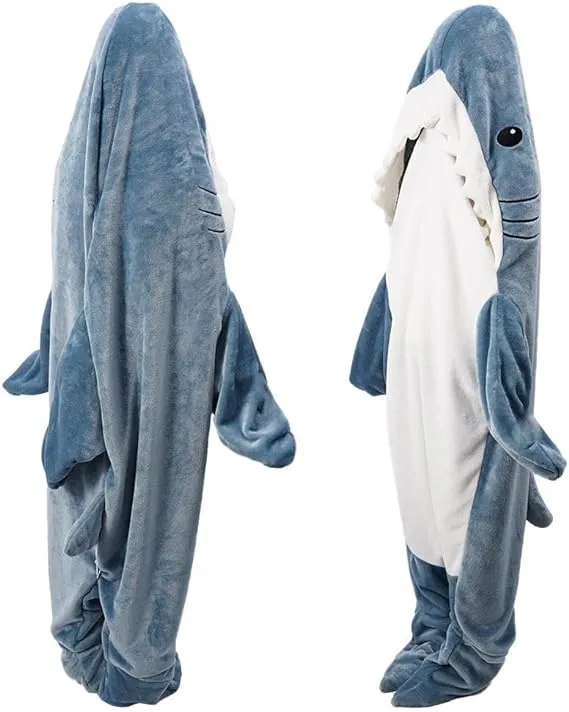 China Factory Wholesale Custom Warm Cozy French Terry Wartleves Shark Blanket Adult China Factory Wholesale Custom Warm Cozy French Terry Wartleves Shark Blanket Adult